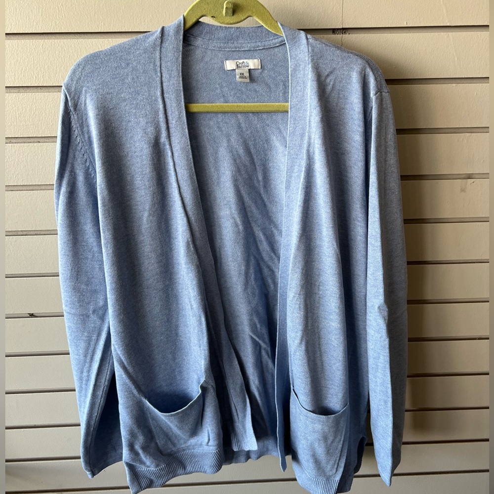 Croft & Barrow Kohl’s Women’s Light Blue Cardigan. Size XL. New!